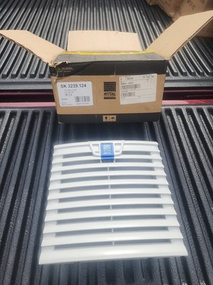 NEW! Rittal SK 3239.124 24V Filter Fan - Control Cabinet Panel Mount - 6849040