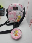 The Simpsons Lisa Simpsons Pink Cross Body Bag New With Coin Bag Rare