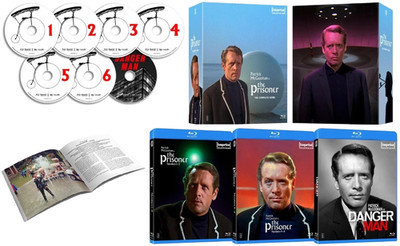 The Prisoner The Complete Series Blu-ray IMPRINT Limited Edition Set Region Free