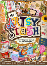 My Artsy Stash Scrapbooking Kit Journaling Junk Journal Supplies for Teens Paper