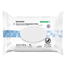 McKesson Personal Cleansing Wipe 7.5 x 12.5" WPWU96 1 Pack 96 Wipes