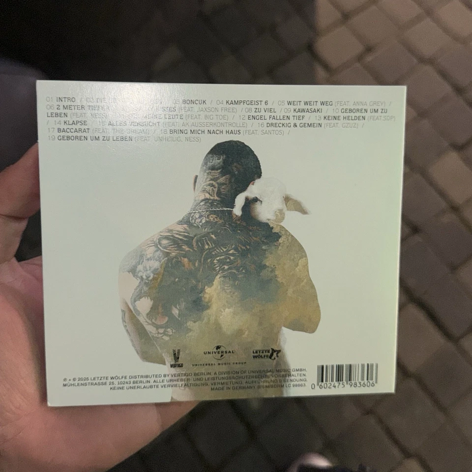 Kontra K Augen Träumen Herzen Sehen Album CD signiert limitiert - Bild 3 von 3