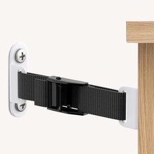 Furniture Anchors 4 Sets for Baby Proofing, Anti Tip Furniture Anchor Securing