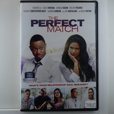 The Perfect Match DVD 2016 Rom-Com Terrence J Cassie Ventura Donald Faison