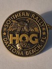 1995 HARLEY DAVIDSON OWNERS GROUP SOUTHERN RALLY  ROUND VEST PIN