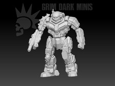 Black Knight Gladiator - BT proxy mech MWO Te...