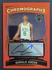 2005-06 Topps Chrome Chromographs Auto Autograph /208 Gerald Green RC #CH-GG