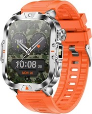 Smart Watch for Men, 2.01'' - Orange
