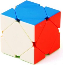 CuberSpeed Skew Ultimate Stickerless Magic Cube Skew Stickerless Speed Cube Puzz