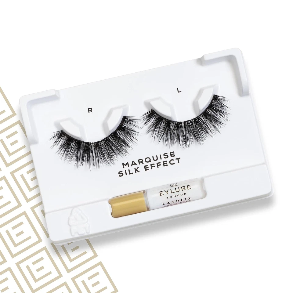 Luxe Silk Marquise Reusable Eyelashes, Adhesive Included, 1 Pair - Image 2 of 4