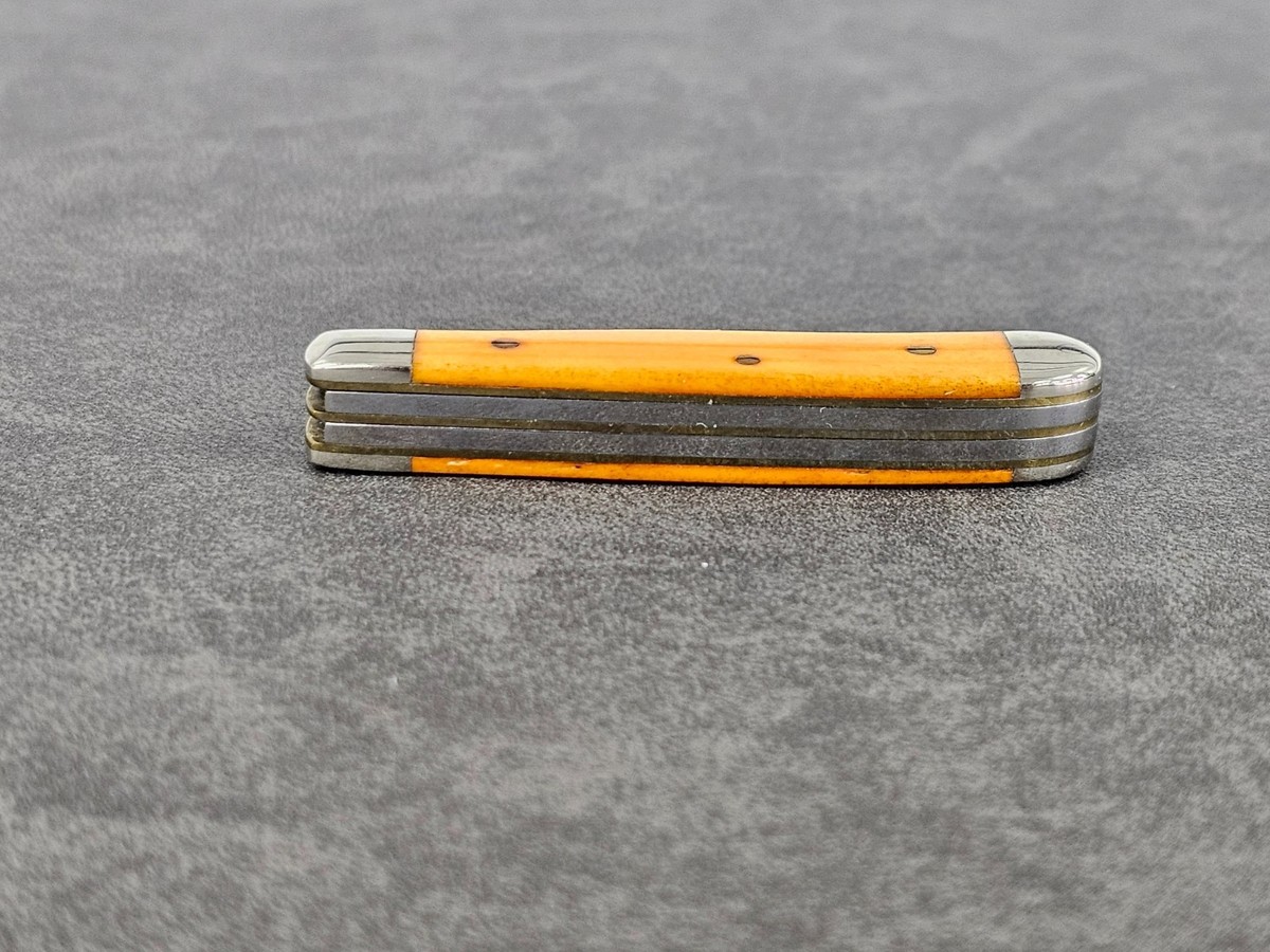 Case XX Tiny Trapper 62154W SS Orange Folding Knife | eBay