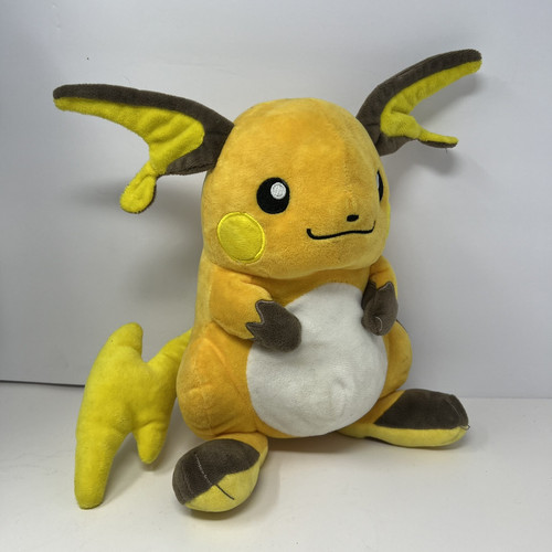 Pokemon Center Raichu Plush 10" Stuffed Animal WCT Wicked Cool Toys - Picture 12 of 13