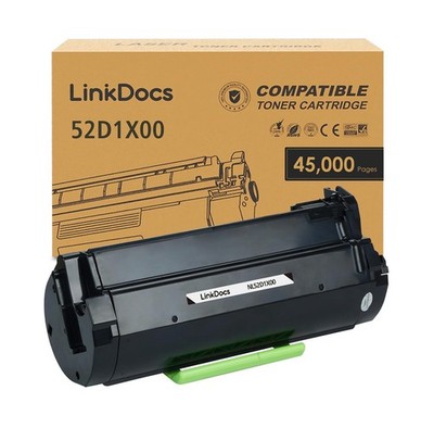 LinkDocs 521X 52D1X00 Extra High Yield Toner Cartridge Replacement for Lexmar...