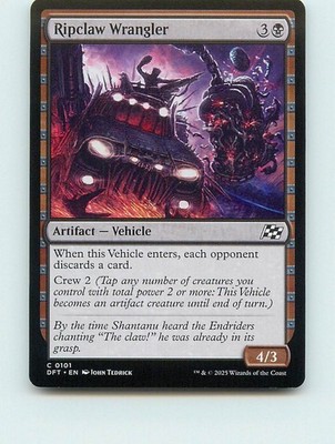 Ripclaw Wrangler - C101 - MTG - Aetherdrift (DFT)