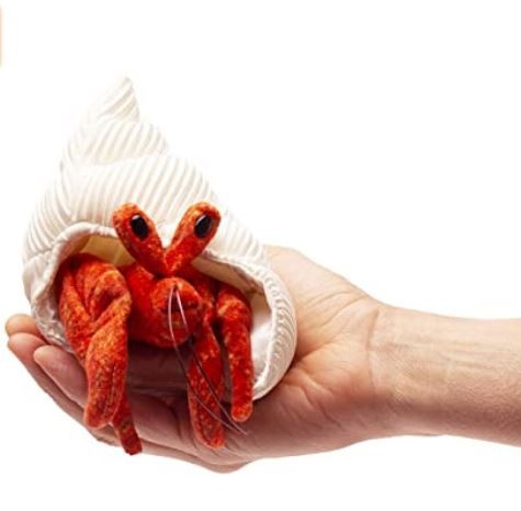 Folkmanis Puppets Hermit Crab Finger Puppet - Foto 4 di 4