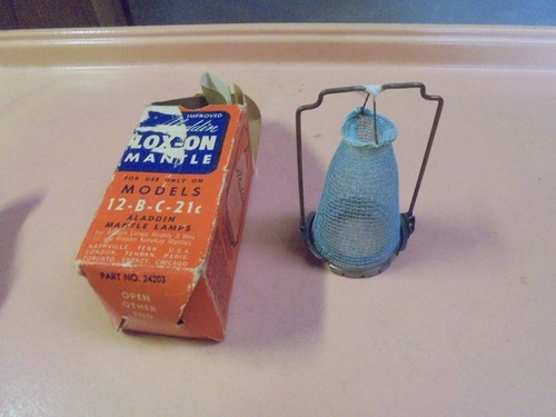 Vintage Aladdin Lox-On Mantle Models 12-B-C-21c