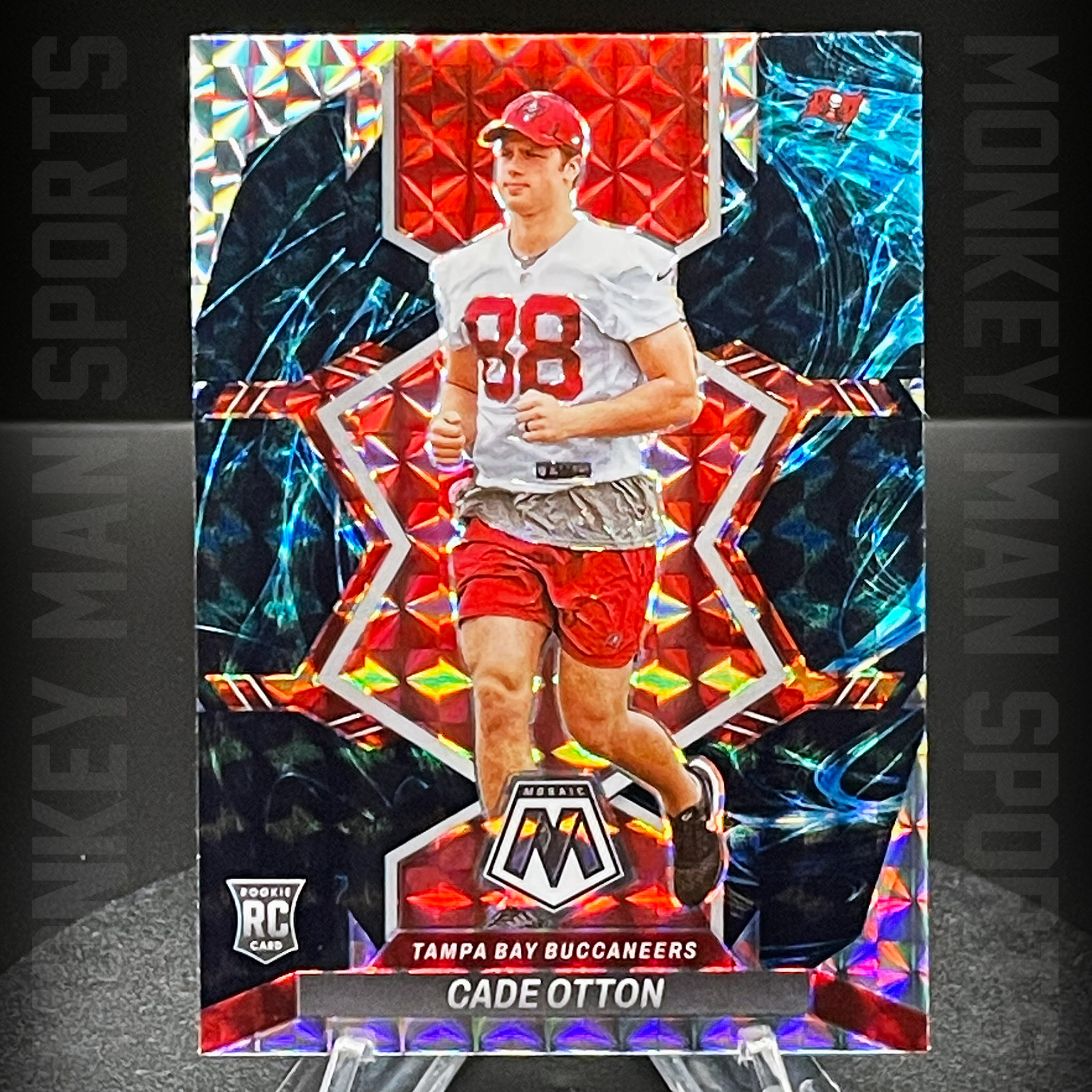 2022 Mosaic - Cade Otton Rookie RC CASE HIT SSP - #361 GENESIS BUCCANEERS