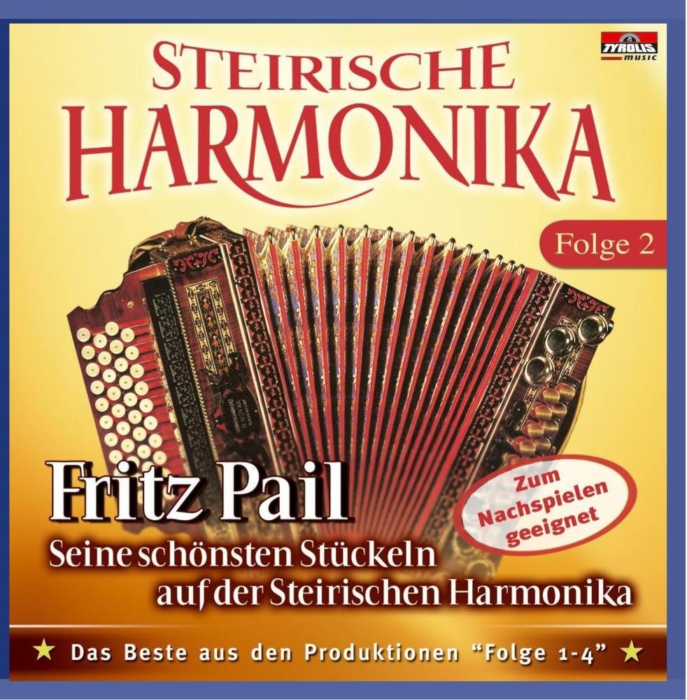 Немецкая губная гармоника FRITZ PAIL - Folge 2 - Для начинающих музыкантов - Впервые (CD)