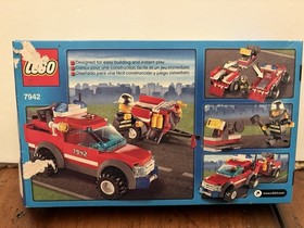 LEGO City: Off-Road Fire Rescue (7942) 100% Complete W/ Instructions & Box