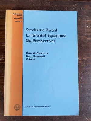 Stochastic Partial Differential Equations: Six Perspectives (1999) Very Good