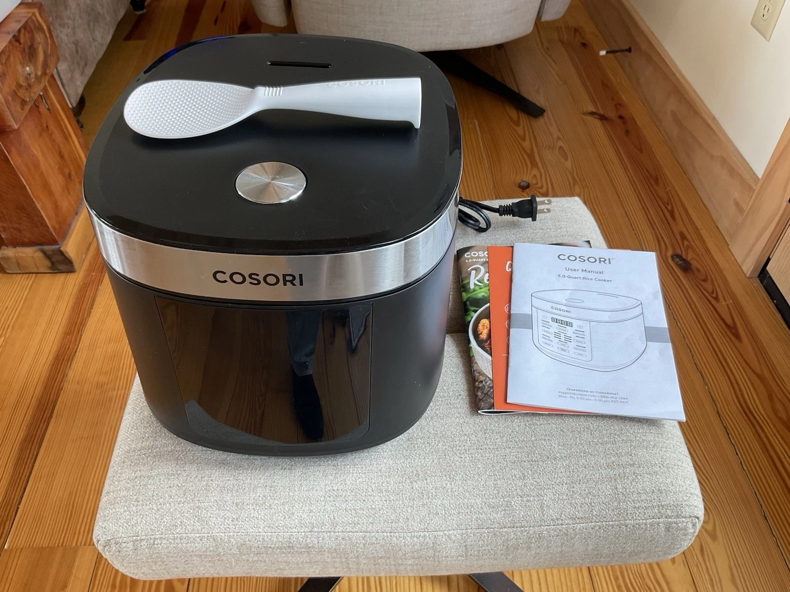 COSORI Rice Cooker & Steamer 5.0 Quart, used, good condition