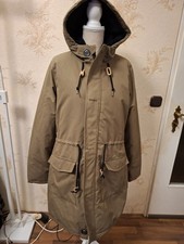 Damen Parka von Derbe Hellbraun Gr. 40 AA-58 cm Gl-92 cm