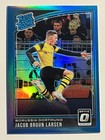 2018-19 Panini Donruss Jacob Bruun Larsen RC AQUA #/149 Borussia Dortmund Rookie