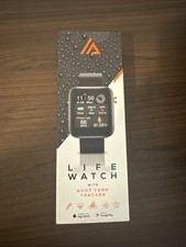 Life Watch Smartwatch Body Temperature Tracker Heart Rate Fitness NEW IN BOX