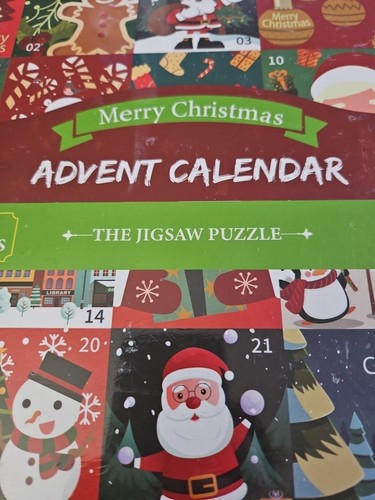 Rompecabezas calendario de Adviento de Navidad 1008 piezas, 42 piezas por día durante 24 días - Imagen 5 de 5