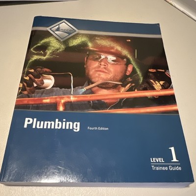 NCCER Plumbing Level 1 Trainee Guide Fourth Edition Paperback Textbook