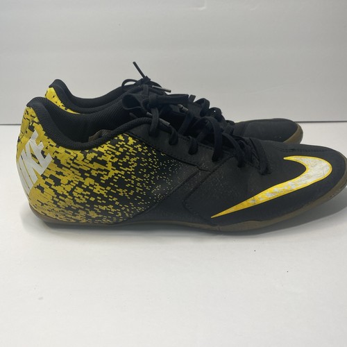 Nike Bombax IC Hallen Fußballschuhe Herren Gr. 10,5 schwarz gelb Turnschuhe 826485-002 - Bild 7 von 15