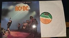 LP VINYL AC/DC ALBUM LET THERE BE ROCK ATLANTIC K50366 1977
