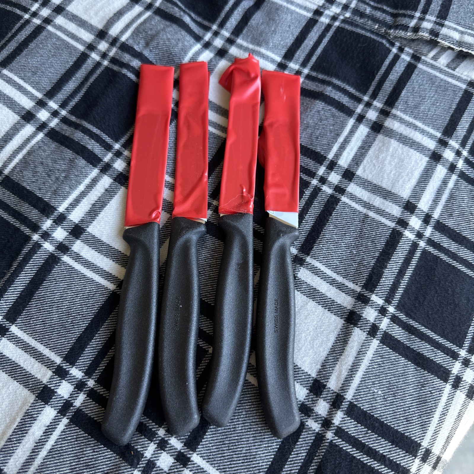 4x VICTORINOX 4" Swiss Classic PARING Knife, Straight-Edge, 