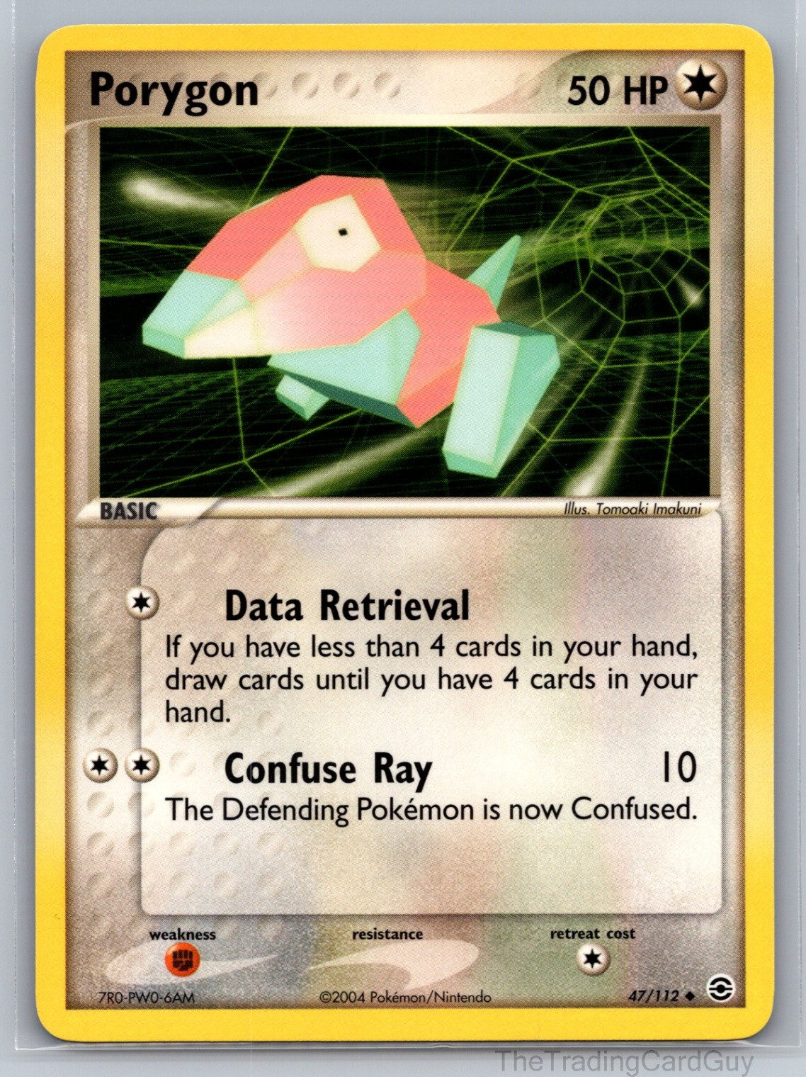 Porygon Uncommon FireRed & LeafGreen Normal 47/112 NM