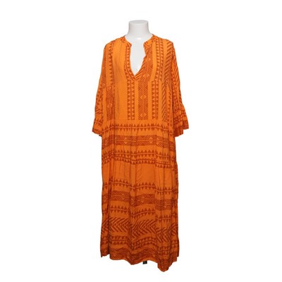 Miss Goodlife, Maxikleid, Größe: L, Orange, Viskose, Print, Damen #wjB