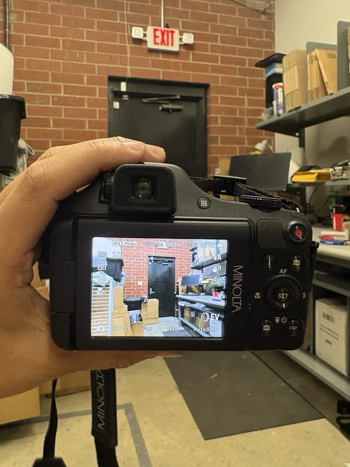 Cámara digital Minolta MN67Z 20 MP 1080P 67X zoom óptico Wi-Fi pantalla 5804/3' Foto 2 de 4