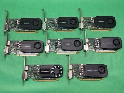 x8 NVIDIA QUADRO M600 M620 GPU Graphics Video Card DVI, DisplayPort (LOT OF 8)