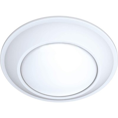 Juno Contractor Select JSBT 6.46 in. Matte White LED Flush Mount Fixture