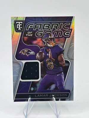 2024 Panini Totally Certified Fabric of the Game /149 Lamar Jackson #FG-LMJ 