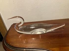 Steuben Glass Shore Bird Signed Not Hand Cooler