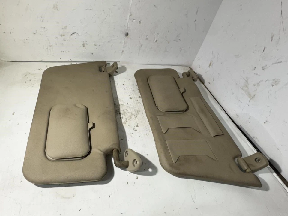 Juego de parasol Subaru Forester 1998 2002 color marrón diestro LH conjunto OEM pase de conductor Foto 2 de 4