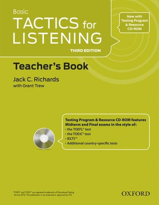 Tactics for Listening: Basic: Teacher's Resource Pack - Paperback NEW Richards