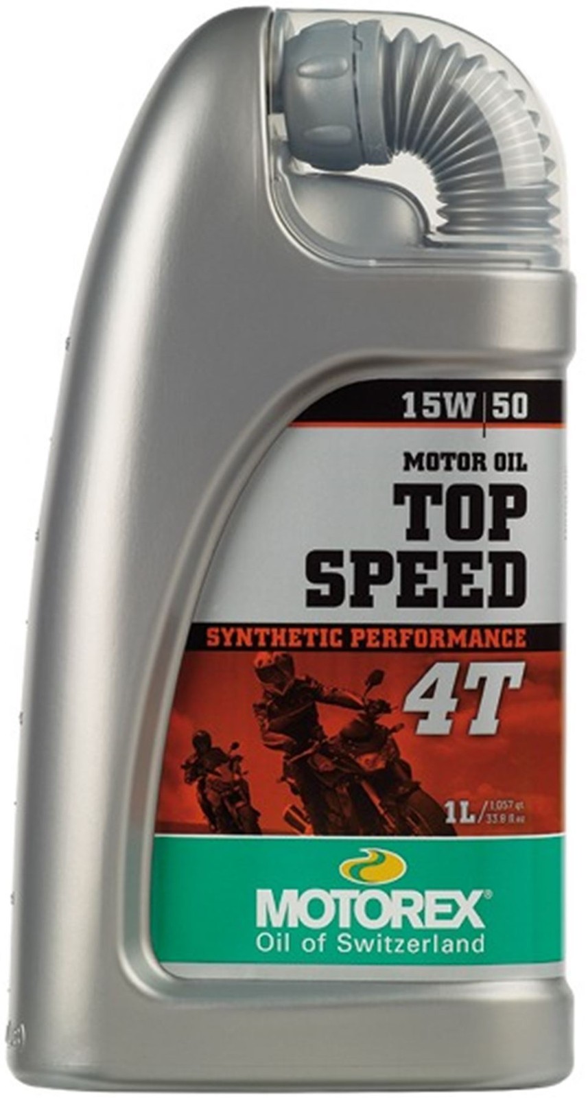 Motorex Top Speed 4T Synthetic Engine Oil 15w50 MX Motocross Off-Road