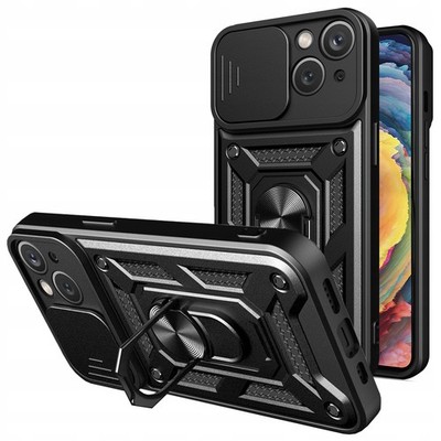 HURTEL ARMOR CASE MIT APRAMATE-ABDECKUNG FÜR IPHONE 15 PLUS CAMSHIELD-SCHUTZ