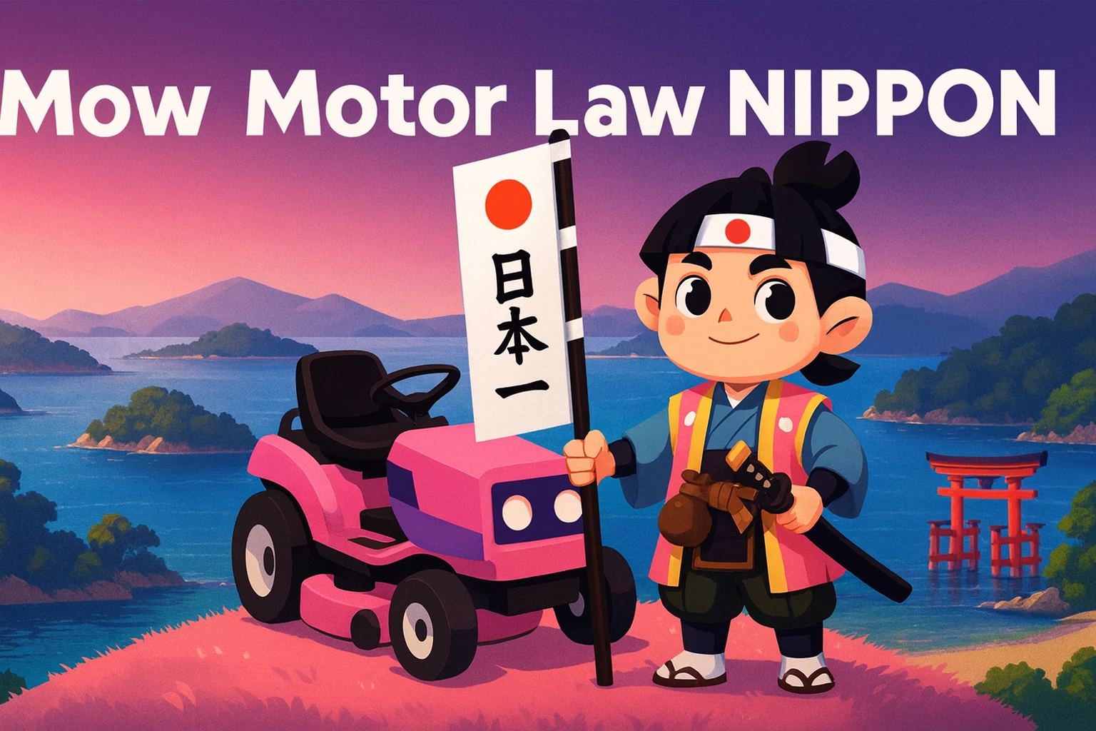 Mow Motor Law NIPPON Banner