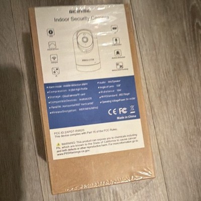 QCE19E KONNEK STEIN Indoor Security Camera Wi-Fi PTZ Motion Detection Audio