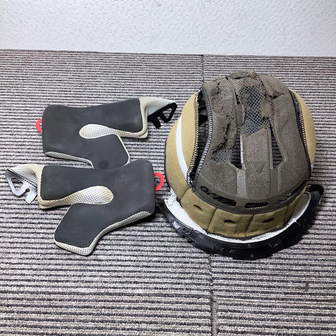SHOEI VFX-W ILLUSION L Red Black Off Road MX Helmet Rare