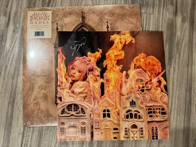 AUTOGRAPHED Hades Insert + Victorian Blush Pink Vinyl - SIGNED