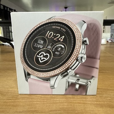 Michael Kors DW7M1 Smart Watch, Stainless Steel, Pink Strap SMART