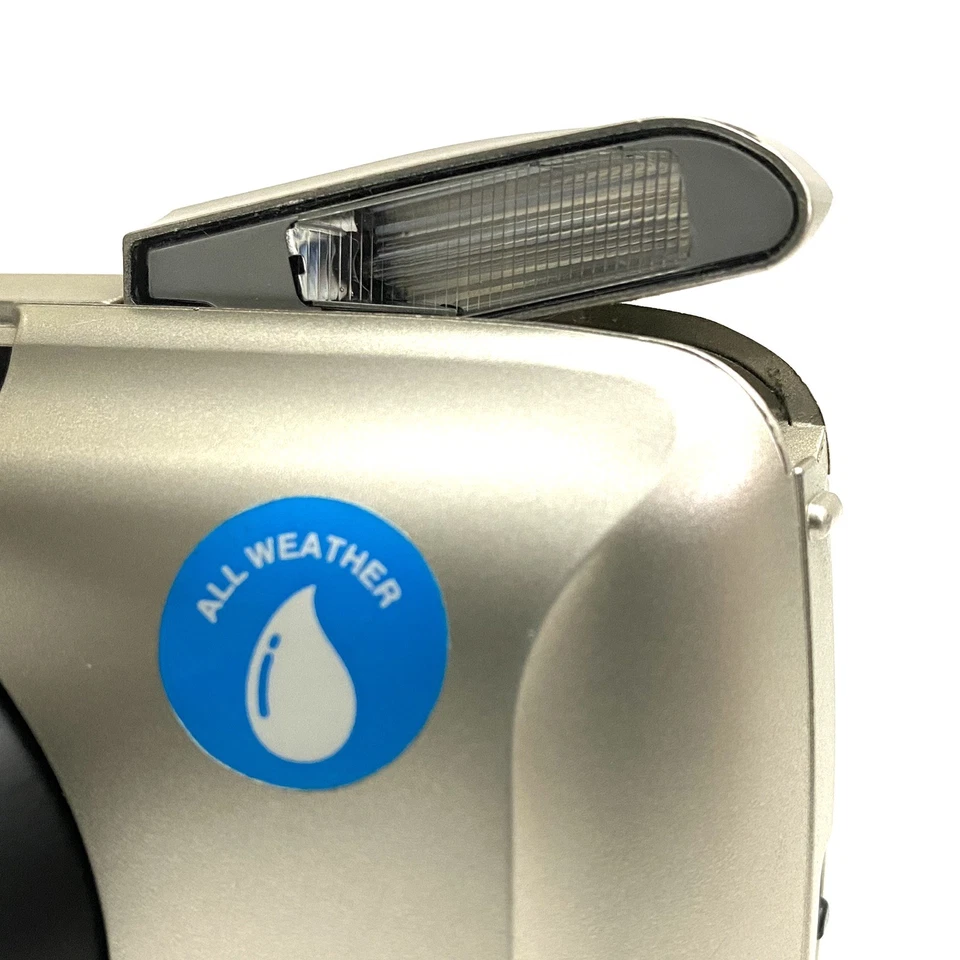 PARTS Olympus Stylus Epic Zoom 80 QD mju ii 35mm Film Point & Shoot Camera READ - Image 4 of 4